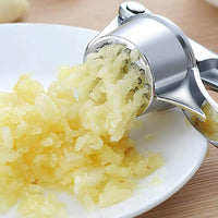 Thumbnail for Garlic Press Ginger Presser Grinder Crusher Mincer Squeezer Kitchen Tool Cutter