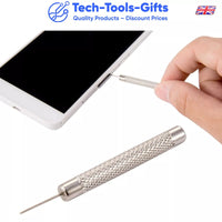 Thumbnail for Metal SIM Card Tray Eject Pin Removal Tool Pin for iPhone Samsung Galaxy ect