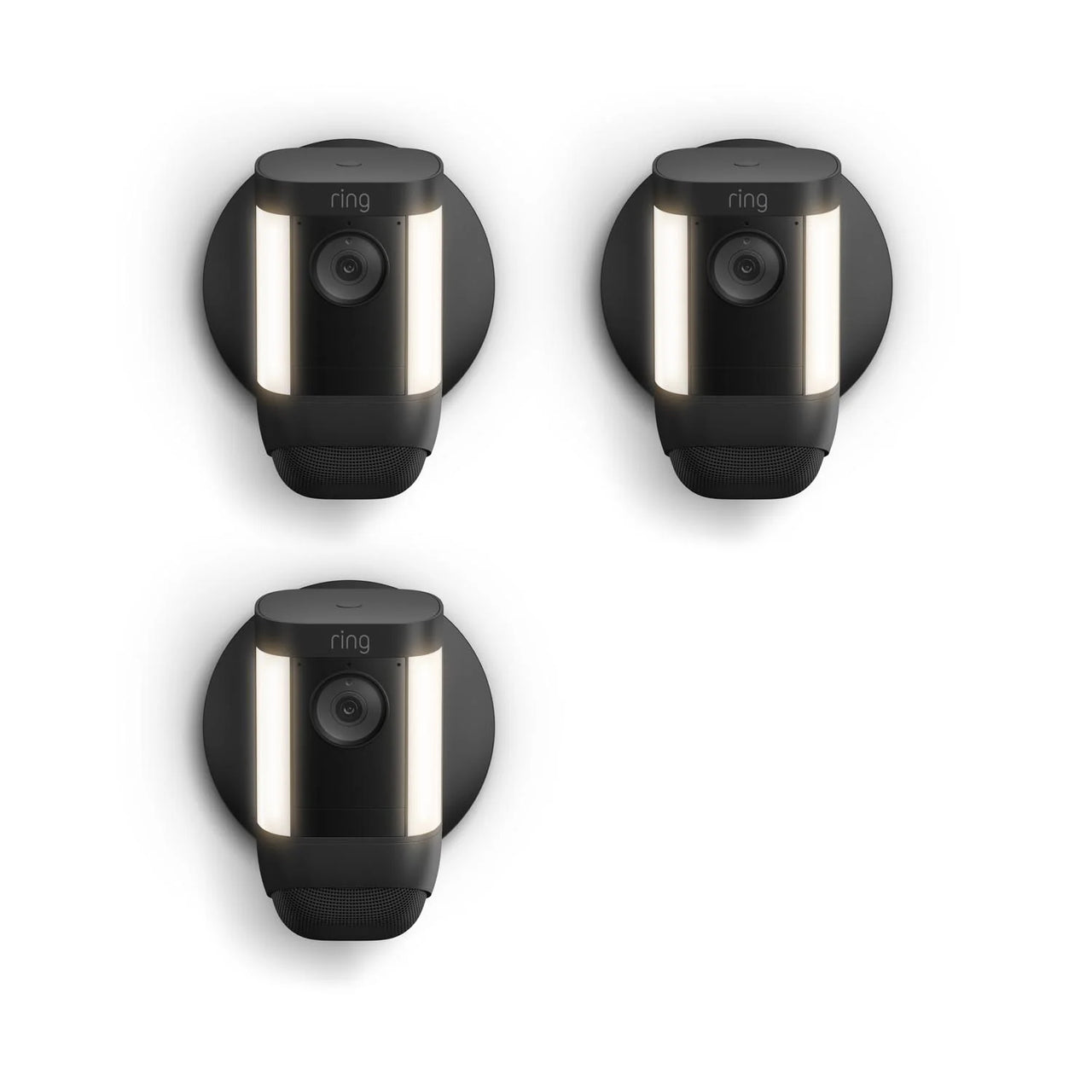 Ring 3-Pack Spotlight Cam Pro Wired