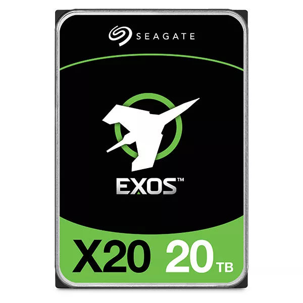 Seagate 20TB Exos X20 SAS 20TB Hard Drive 3.5" 12 Gbs 20TB SAS 7200RPM