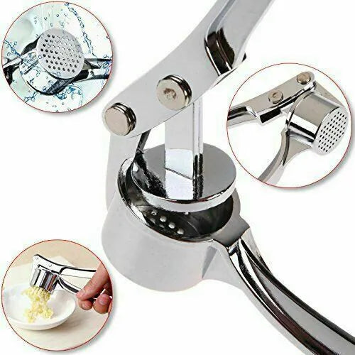 Garlic Press Ginger Presser Grinder Crusher Mincer Squeezer Kitchen Tool Cutter