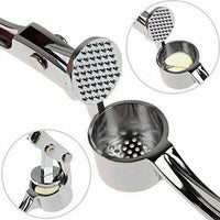 Thumbnail for Garlic Press Ginger Presser Grinder Crusher Mincer Squeezer Kitchen Tool Cutter