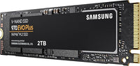 Thumbnail for Samsung 970 EVO Plus 2 TB PCIe NVMe M.2 Internal Solid State Drive (SSD) (MZ-V7S2T0)