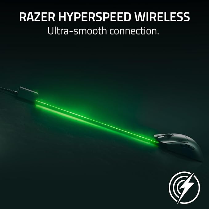 Razer Viper V3 Pro - Ultra-lightweight Wireless Esports Gaming Mouse (8K Hz HyperPolling, 54g Lightweight Design, Focus Pro Sensor 35K DPI, HyperSpeed Wireless, 95 hours Battery Life) Black