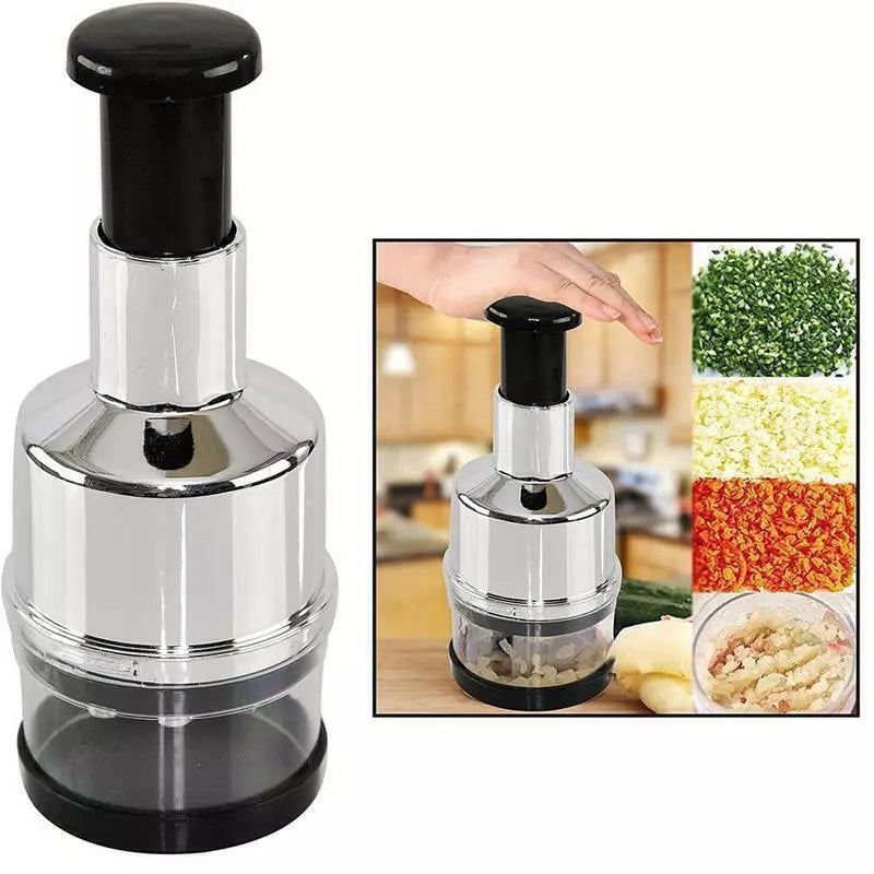 Kitchen Slap Chop Garlic Onion Vegetable Slicer Chopper Cutter Food Peeler Dicer