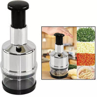 Thumbnail for Kitchen Slap Chop Garlic Onion Vegetable Slicer Chopper Cutter Food Peeler Dicer