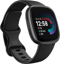 Thumbnail for Fitbit Versa 4 Fitness Smartwatch with built-in GPS and up to 6 days battery life - compatible with Android and iOS.