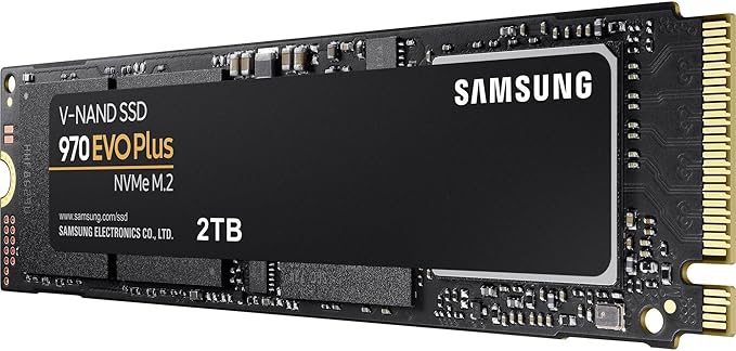 Samsung 970 EVO Plus 2 TB PCIe NVMe M.2 Internal Solid State Drive (SSD) (MZ-V7S2T0)