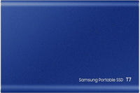 Thumbnail for Samsung T7 Portable SSD Indigo-blue 2 TB