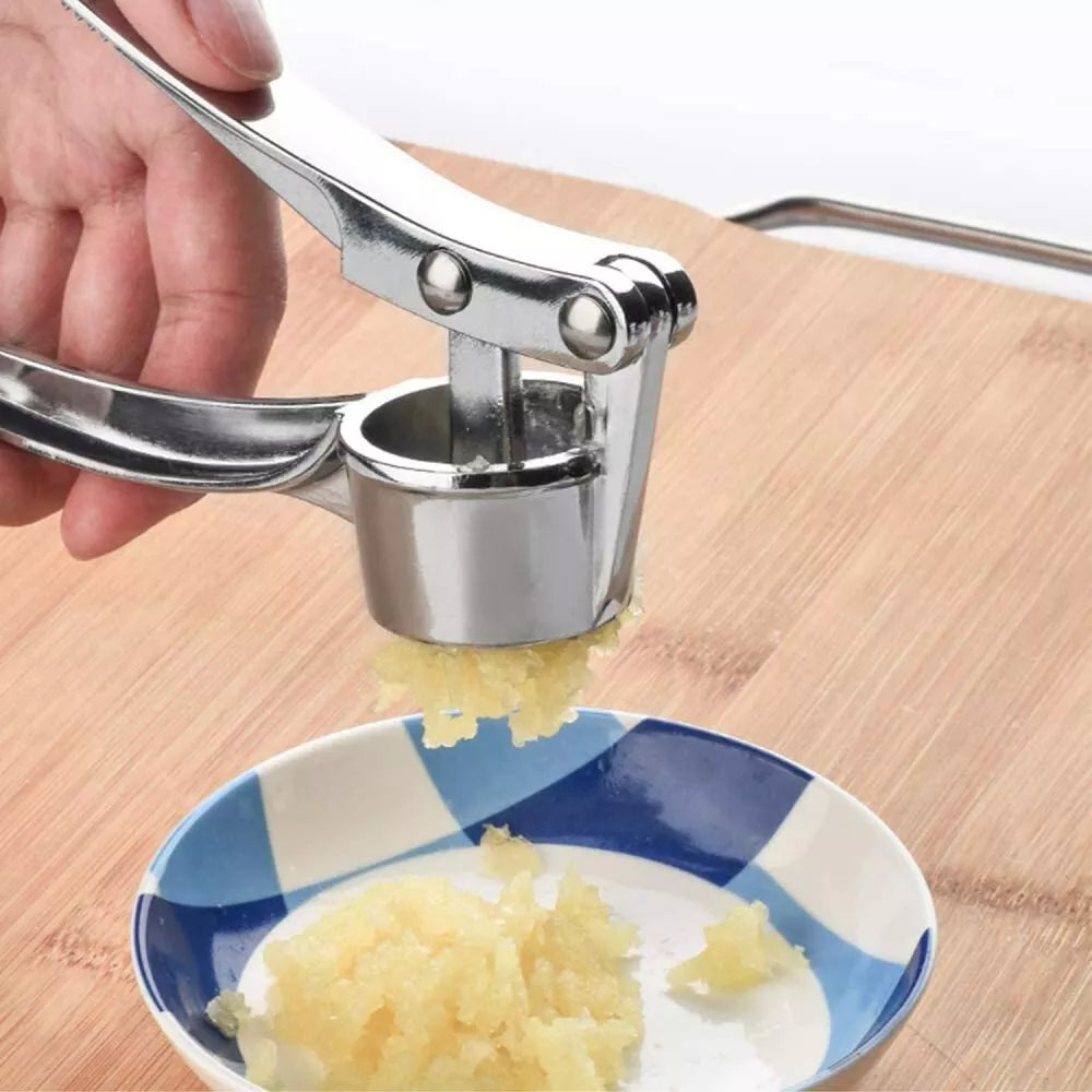 Garlic Press Ginger Presser Grinder Crusher Mincer Squeezer Kitchen Tool Cutter