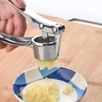 Thumbnail for Garlic Press Ginger Presser Grinder Crusher Mincer Squeezer Kitchen Tool Cutter