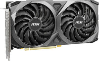 Thumbnail for MSI GeForce RTX 3060 VENTUS 2X 12G OC Gaming Graphics Card - 12GB GDDR6, 1807 MHz, PCI Express Gen 4, 192-bit, 3x DP (v1.4), HDMI 2.1 (Supports 4K)