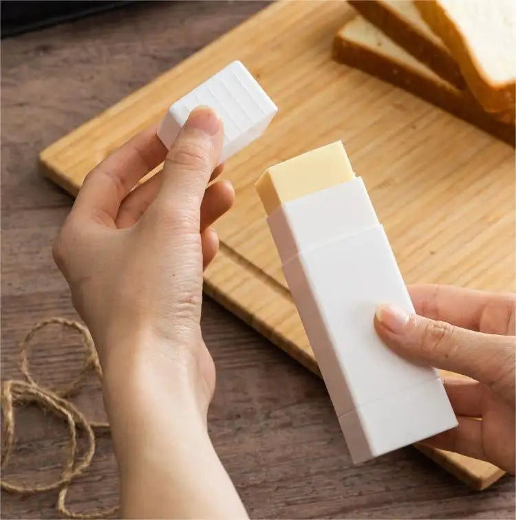 Hand Holding Rotary Roll Out Butter Spreader Kitchen Gadgets Baking Butter Spreader