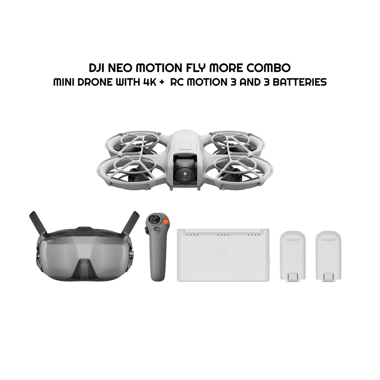 DJI Neo Motion Fly More Combo 4K UHD Camera Drone