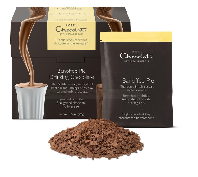 Hotel Chocolat Banoffee Pie Hot Chocolate Sachets – Limited Edition